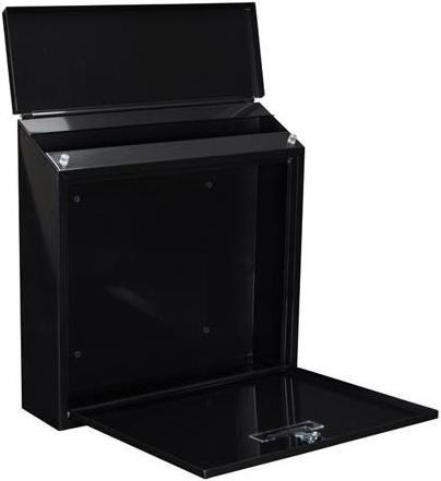 Actual product image Velleman Mailbox - Monaco - Black