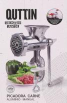 Immagine prodotto Quttin tritacarne manuale alluminio