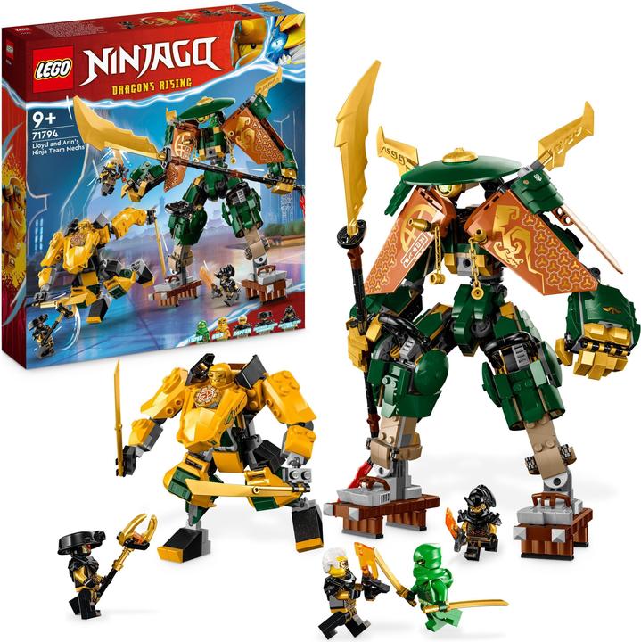 Immagine prodotto LEGO Mech da addestramento di Lloyd e Arin (71794, LEGO Ninjago)