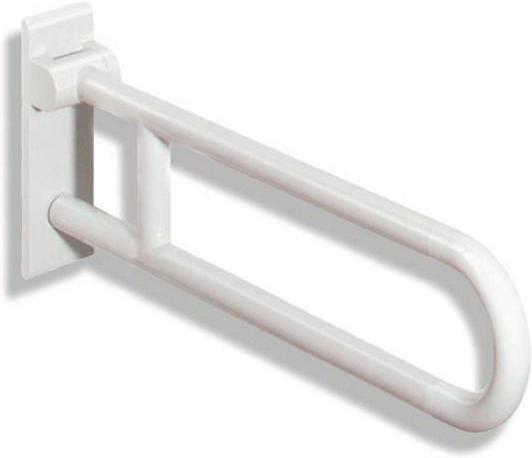 Hewi Stützklappgriff SERIE 801 drehbar, d= 33mm 850mm reinweiss
