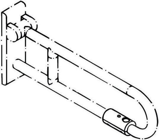 Produktbild Hewi Aufrüstsatz SERIE 801 WC-Spülauslösung Funk reinweiss