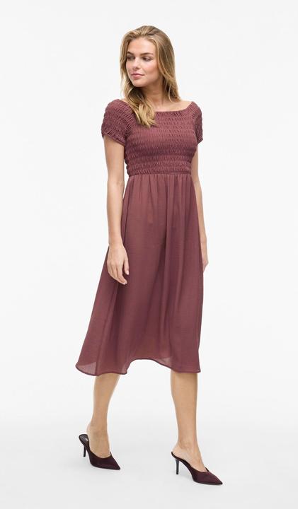 Actual product image Vila VIRITA Midi Gesmoktes Kleid (38)