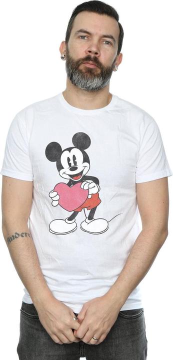 Produktbild Disney Mickey Mouse Valentine Heart TShirt (XXL)