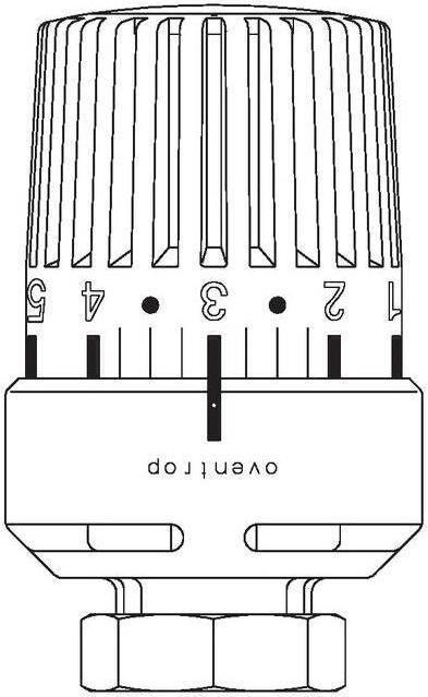 Actual product image Oventrop OV Thermostat