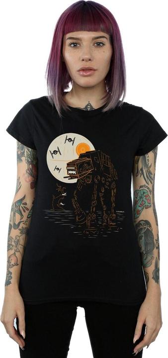 Immagine prodotto Star Wars Halloween AT AT Maglietta Donna (L)