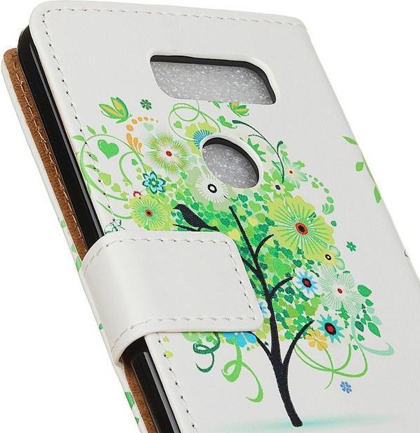 Actual product image MU Style Leather book cover with pattern (LG V30)