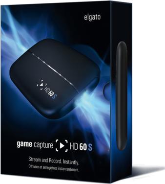 Actual product image Elgato Game Capture HD60S (PS4, Xbox One X, Wii U, Xbox 360, Mac, PC, Xbox Series X, Xbox One S, Xbox Series S)