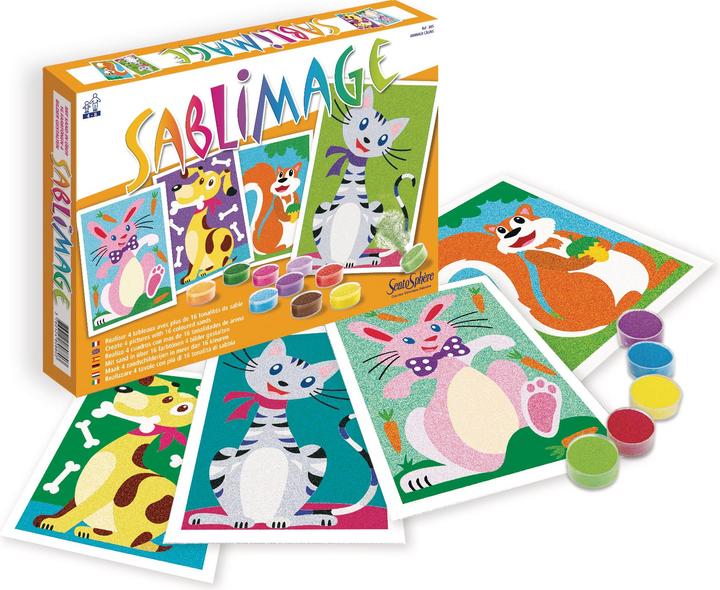 Image du produit Sentosphere sablimage animaux calins