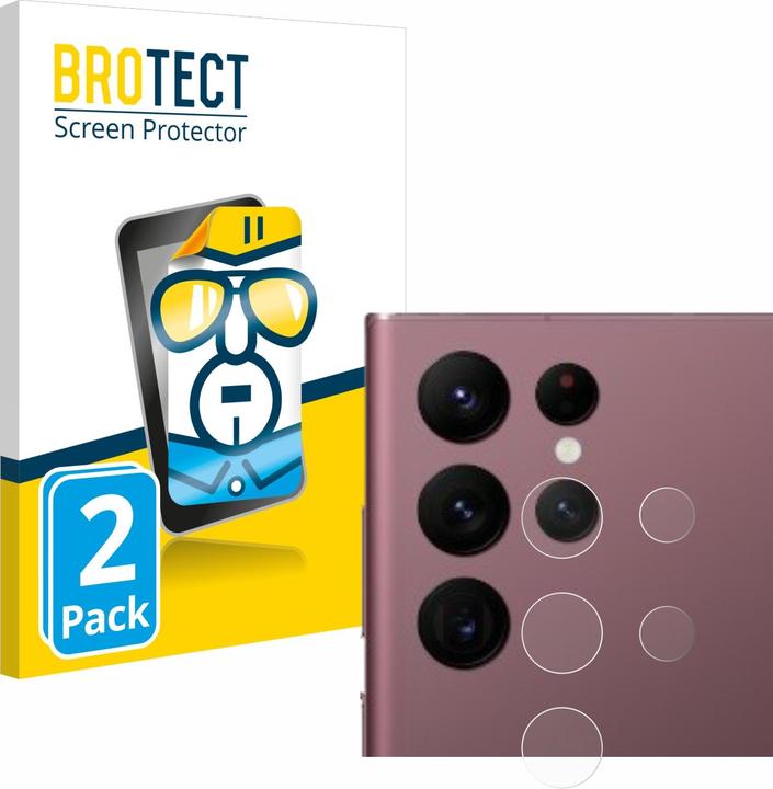 Produktbild BROTECT Schutzfolie Displayschutz Klar (2 Stück, Samsung Galaxy S22 Ultra (5G))
