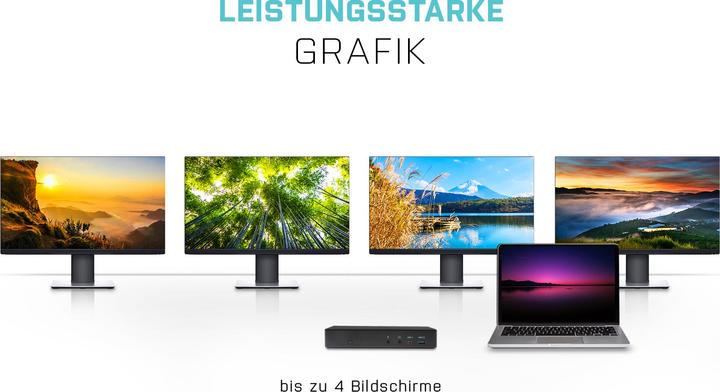 Actual product image i-tec Quattro Display (USB-C, 6 Ports)