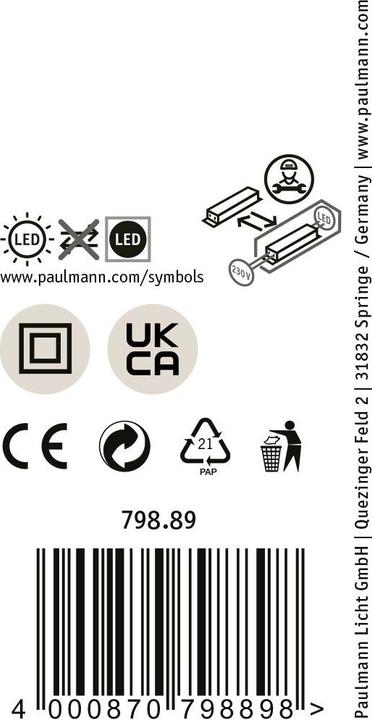 Actual product image Paulmann Aptare (2050 lm)