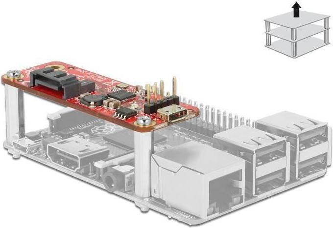 Actual product image Delock USB to SATA Converter