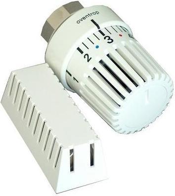 Produktbild Oventrop OV Thermostat Uni LH mit Fernfühler, weiss Kapillarrohr 2000mm