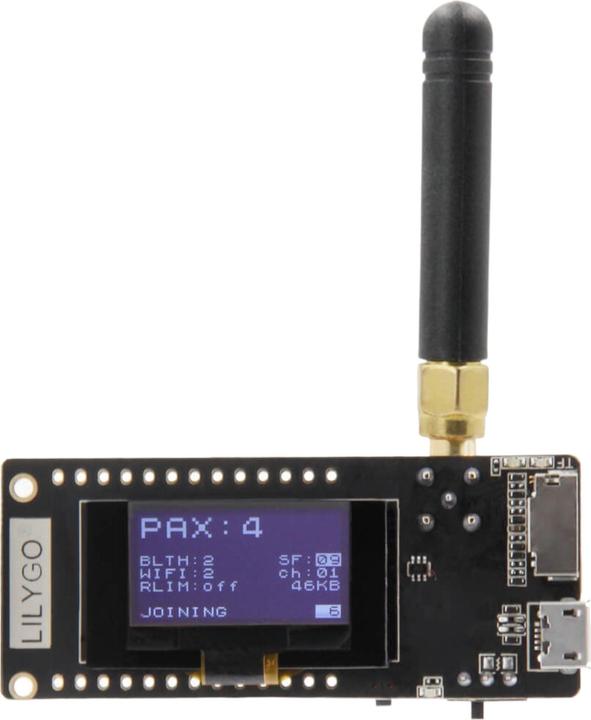 Actual product image Lilygo TTGO LoRa32 433MHz 0.96 inch OLED display with LoRa, Bluetooth and Wi-Fi