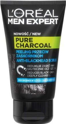 L'Oréal Paris L'Oreal - Men Expert Peeling Againstackheads Pure Power Charcoal 100Ml (Esfoliazione, 100 ml)