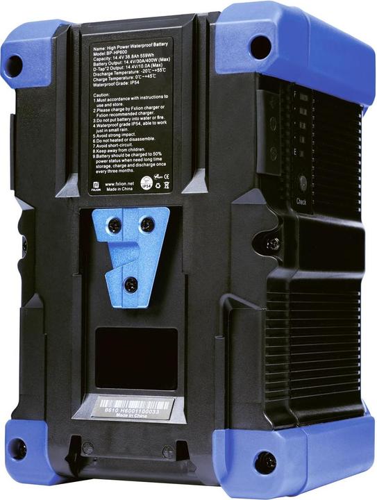 Actual product image Fxlion High Power 559 Wh, V-Mount (Camera battery)