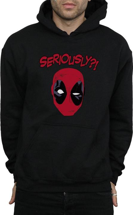 Image du produit - Sweat à capuche DEADPOOL SERIOUSLY - Homme (M)