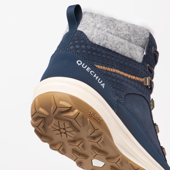 Produktbild Quechua Winterschuhe Damen halbhoch Leder warm wasserdicht Winterwandern - SH900 (38)
