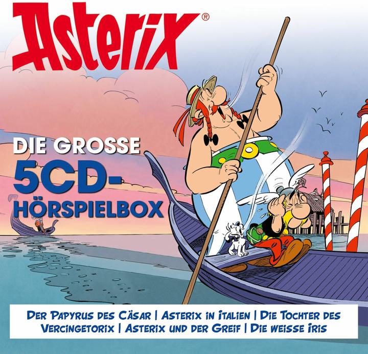 Produktbild Asterix - Die grosse 5-CD Hörspielbox Vol. 8 (Albertua, René Goscinny, Gudrun Penndorf, Deutsch)