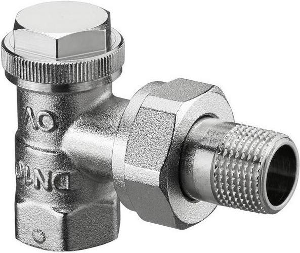 Produktbild Oventrop OV HK-Verschraubung Combi 3 PN 10 Messing vernickelt Eck DN 20 3/4Zo