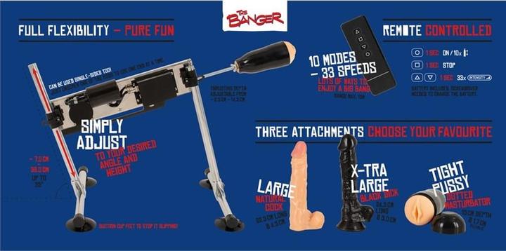 Produktbild The Banger Double-sided Fucking Machine