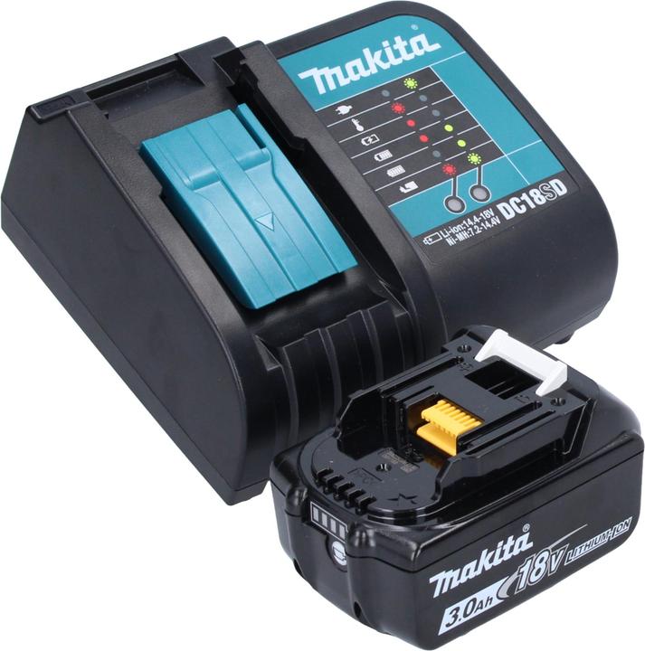 Actual product image Makita DTD 157 SF1J-R Cordless impact wrench 18 V 140 Nm 1/4" brushless + 1x rechargeable battery 3.0 Ah + (Rechargeable battery operated)