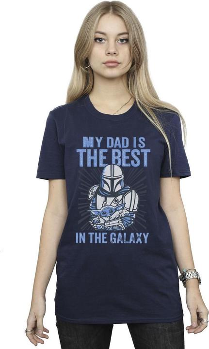 Image du produit Star Wars - T-shirt MANDALORIAN BEST DAD - Femme (4XL)