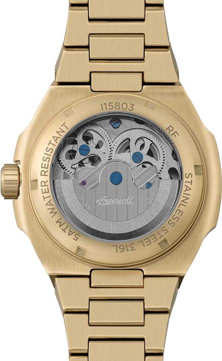 Actual product image Ingersoll 1892 Ingersoll I15803 Men's watch The Spirit Automatic 47mm 5ATM (Analogue wristwatch, 47 mm)