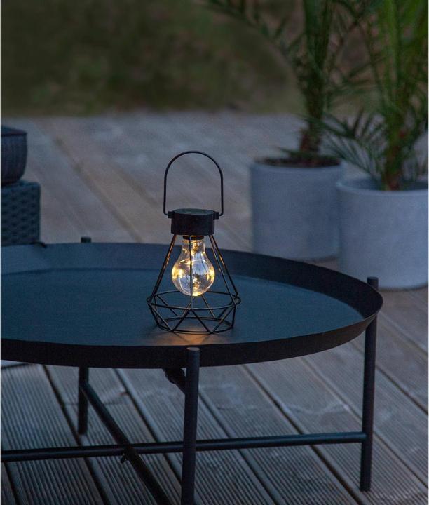 Productafbeelding EGLO Lamp Lantaarn SOLAR 15,5 cm, zwart, energie-efficiëntieklasse (1 x)