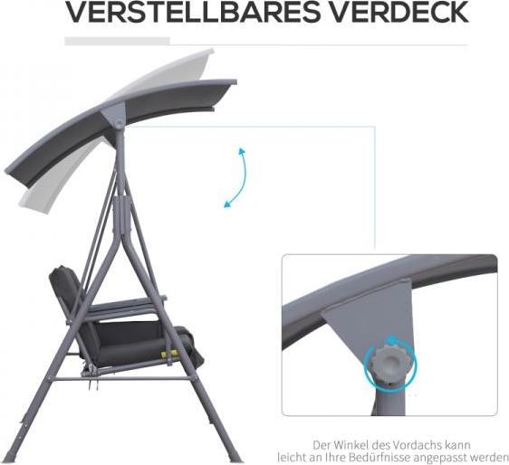 Produktbild Outsunny Gartenschaukel