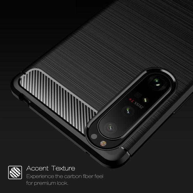 Produktbild MU Style Carbon Fiber TPU Softcase Series (Sony Xperia 1 III)
