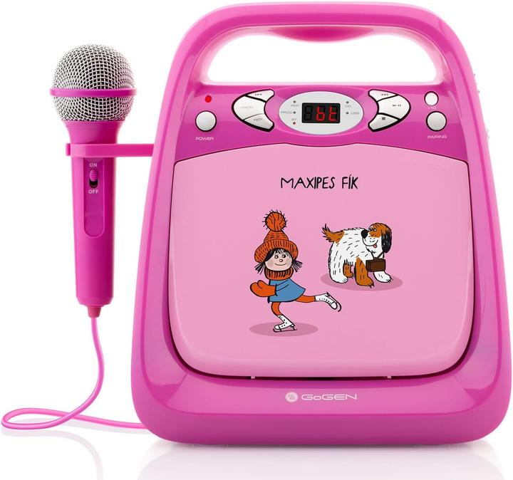 Image du produit GoGen Głośnik dla dzieci MAXIKARAOKE różowy