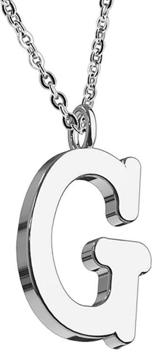 Immagine prodotto Star Piercing Catena d'argento con ciondolo lettera G (Acciaio chirurgico 316L, senza ottone)