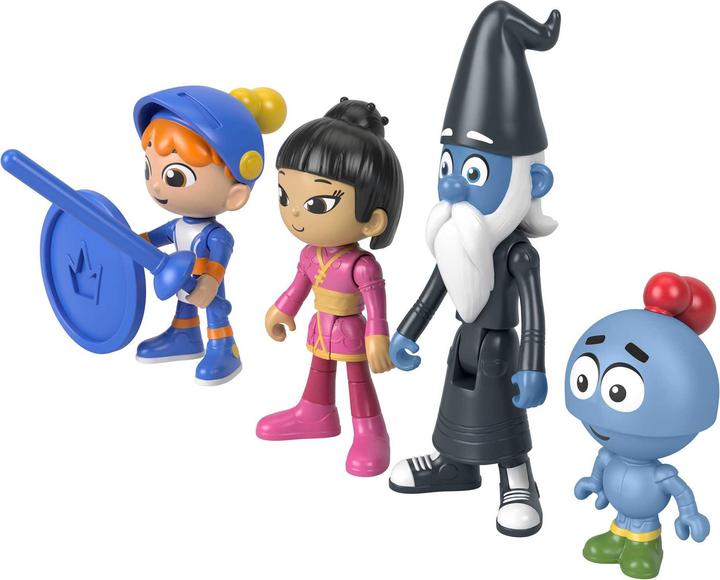 Produktbild Mattel Gus der klitzekleine Ritter Gus & Freunde (4-pack)