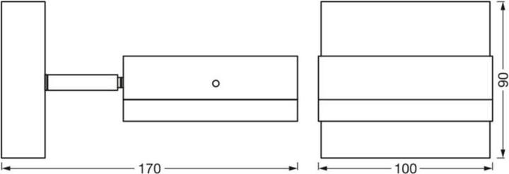 Produktbild Ledvance Endura Classic Spot Square (GX53, IP44)