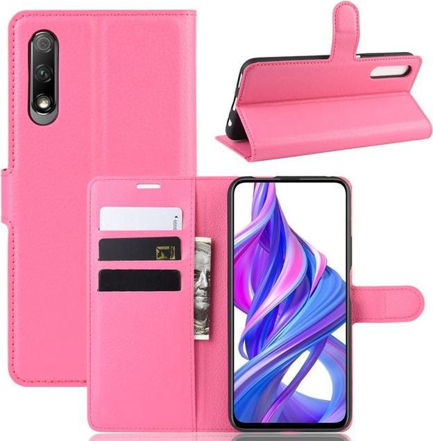 Produktbild MU Classic Litchi Leder Bookcover Series (Honor 9X)