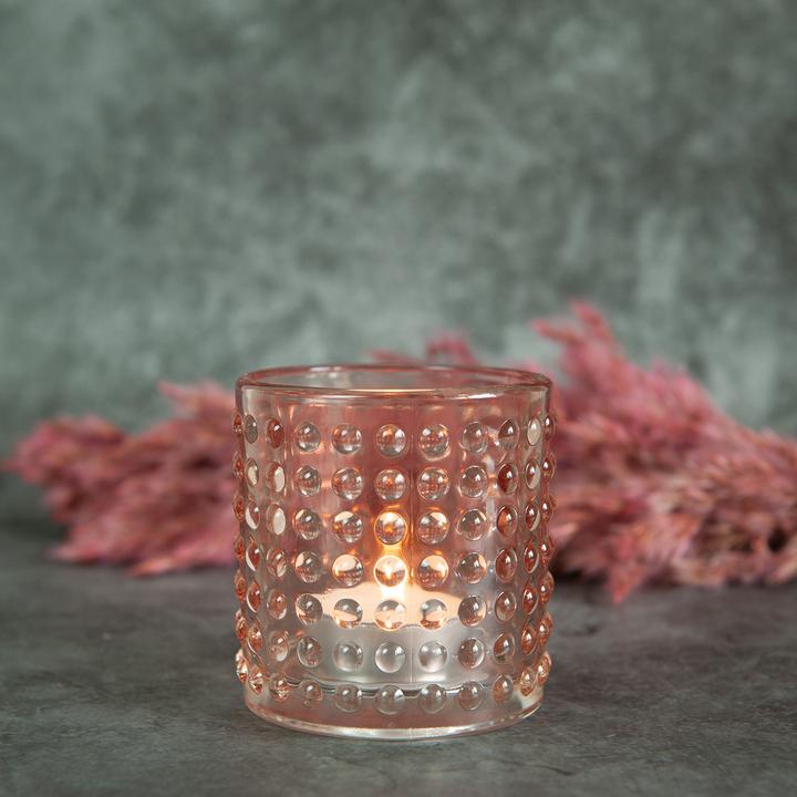 Actual product image Casativo Lantern Glass Fine Relief Pattern