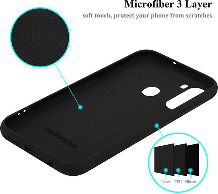 Actual product image Cadorabo TPU Liquid Silicone Case Cover (Samsung Galaxy A21)