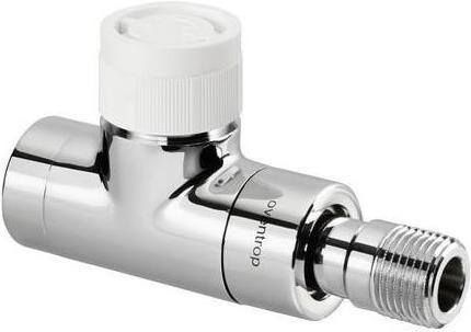 Image du produit Oventrop OV Vanne thermostatique série E DN 15, 1/2 pouce, PN 10, passage chromé