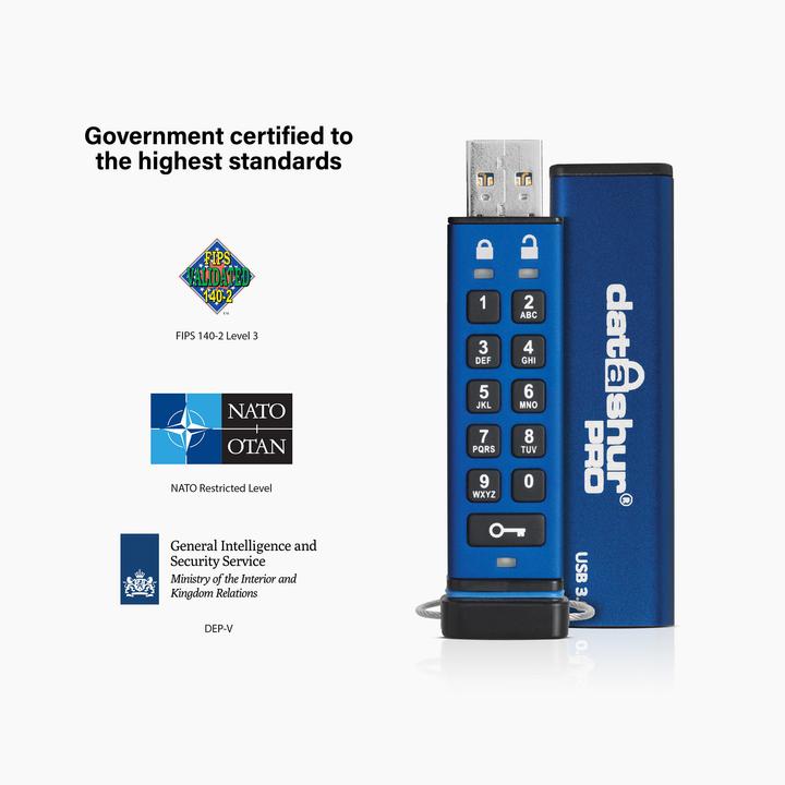 Actual product image iStorage datAshur Pro (32 GB, USB-A, USB 3.0)