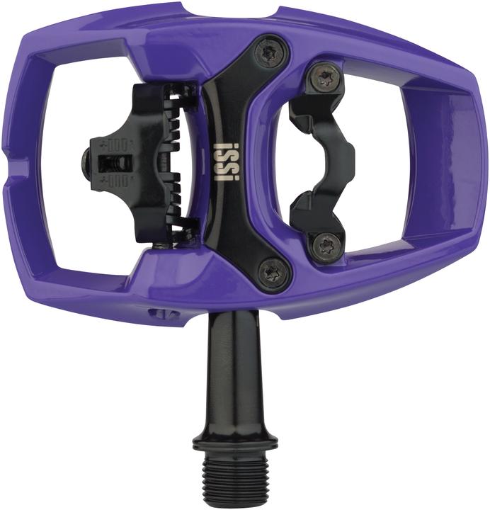 Produktbild iSSi Flip II SPD Hybridpedal für MTB/Trekking/City (Bearing/Bushing). Violet.