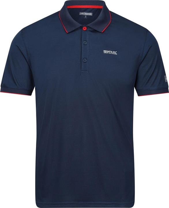 Blu denim chiaro di luna, Pericolo monocolore rosso