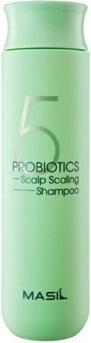 Produktbild Masi 5 Probiotics Scalp Dandruff Shampoo K Beauty with Free Gift (300 ml, Flüssiges Shampoo)