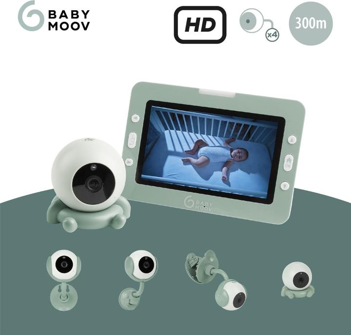 Image du produit Babymoov Yoo Go + HD (Vidéo et audio, 300 m)