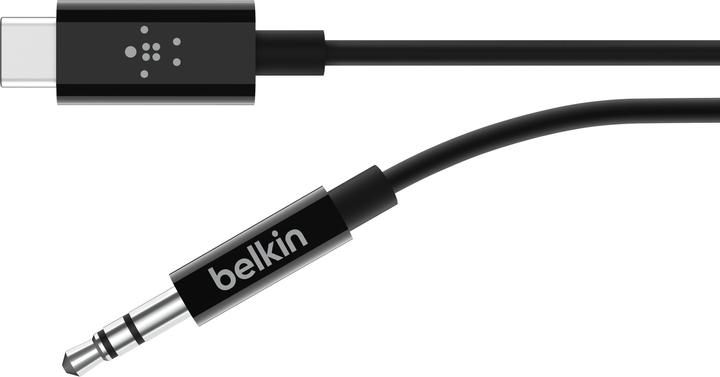 Belkin RockStar 3,5mm Aud./USB-C cable 0,9m (0.90 m, 3.5mm jack (AUX))