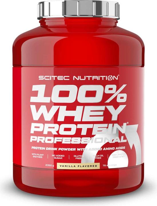 Produktbild Scitec 100% Whey Protein Professional (Vanille, 1 Stk., 2350 g)