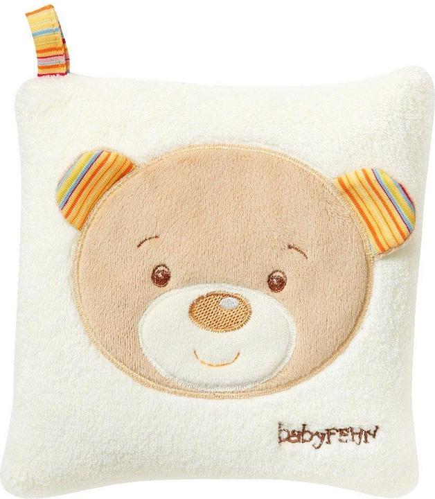 Image du produit Fehn Coussin aux noyaux de cerise Teddy (16 x 16 cm)
