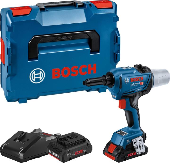 Ladegerät, L-Boxx, 2 x Akku