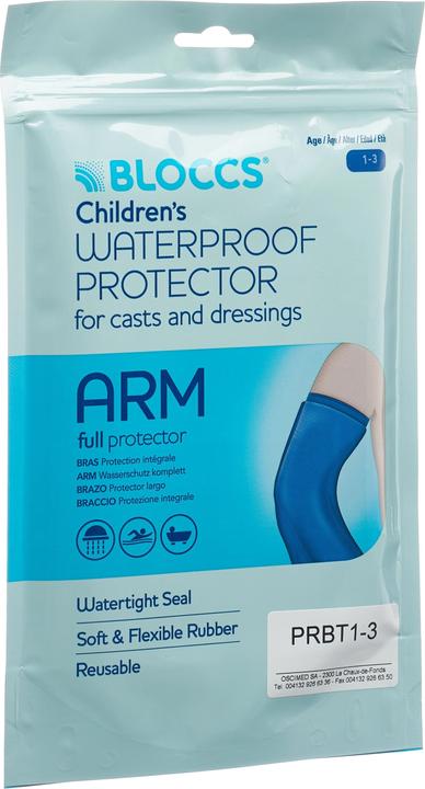 Bloccs Wasserschutz für Gips und Verband (Toilette)