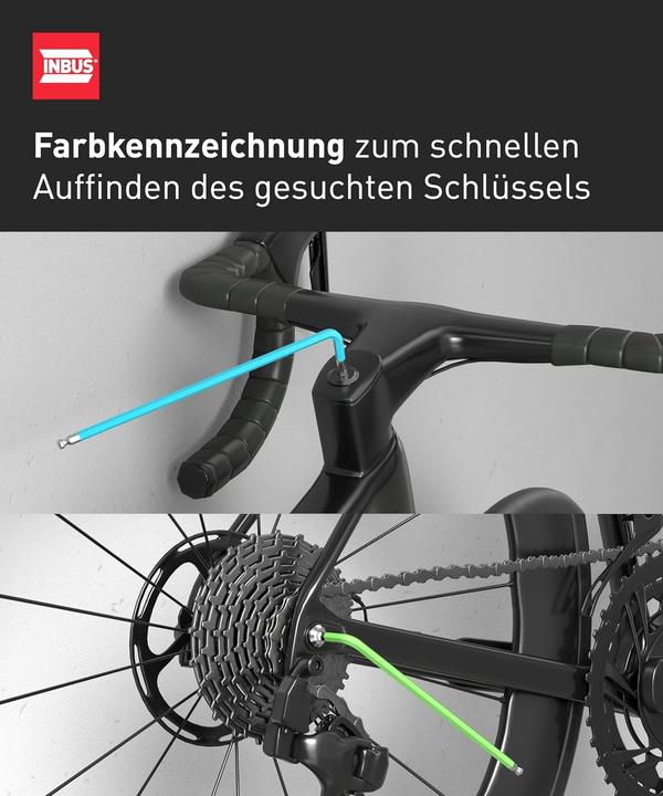 Produktbild Inbus Winkelschraubendreher-Set (Innensechskant)
